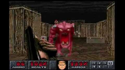Final Doom (PS1) MAP 19:  Deepest Reaches (100%)