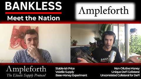 Ampleforth and AMPL | Co-Founder Brandon Iles