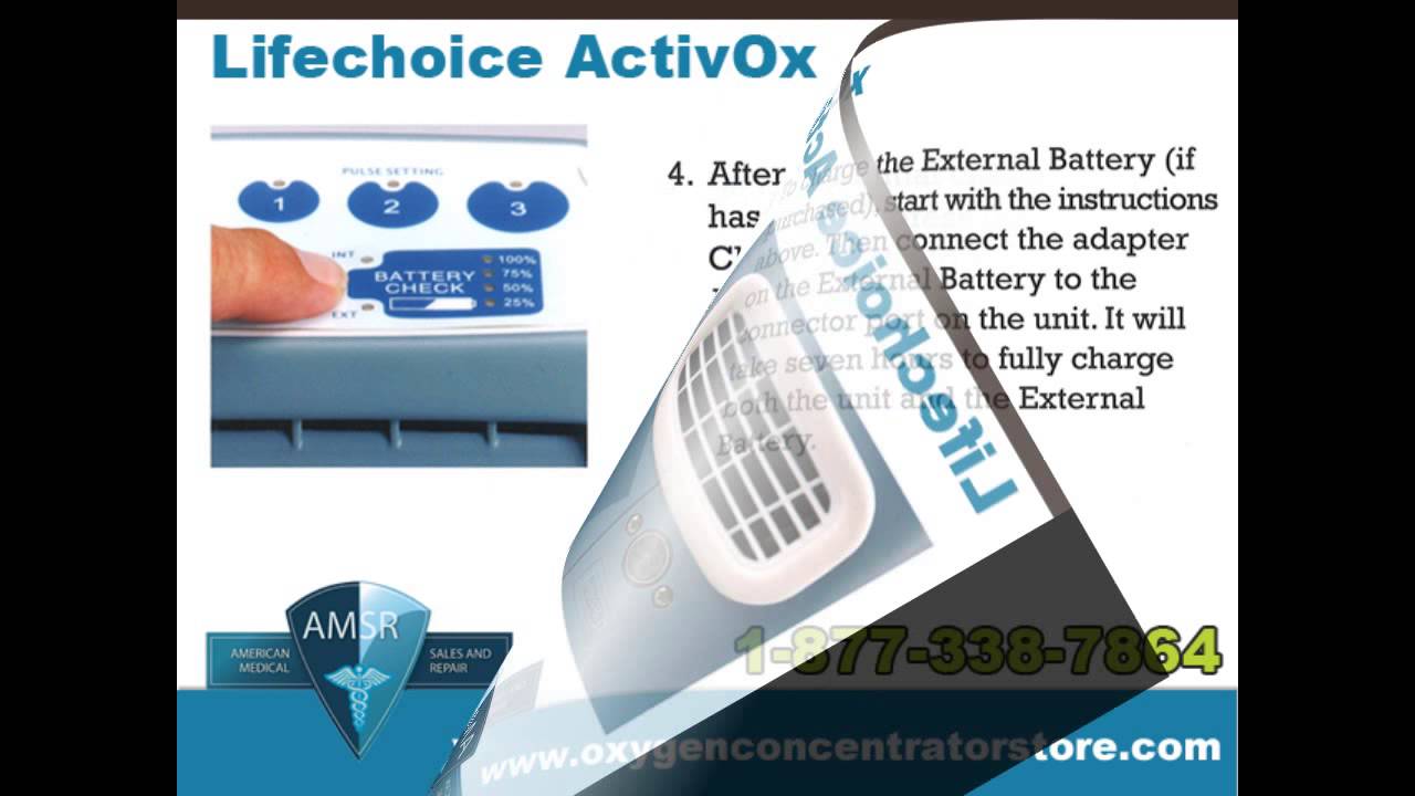 video Lifechoice ActivOx Pro 4L Portable Concentrator Review