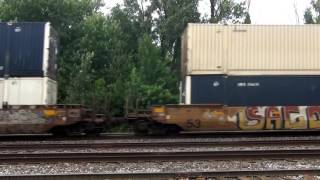 Fast UPS Train Hits The Horn