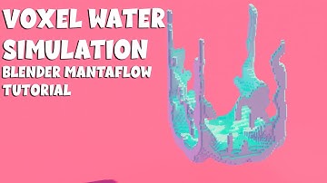 Voxel Fluid Simulation in Blender 2.9! - Blender MantaFlow Tutorial