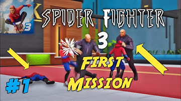 Spider Fighter 3 Open World Gameplay Walkthrough [Part-1] | First Mission (Android,iOS) 2023