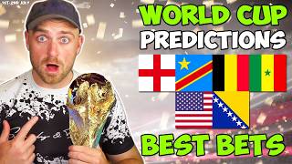 England vs DR Congo, Belgium vs Senegal & USA vs Bosnia! | World Cup Predictions & Best Bets! screenshot 4