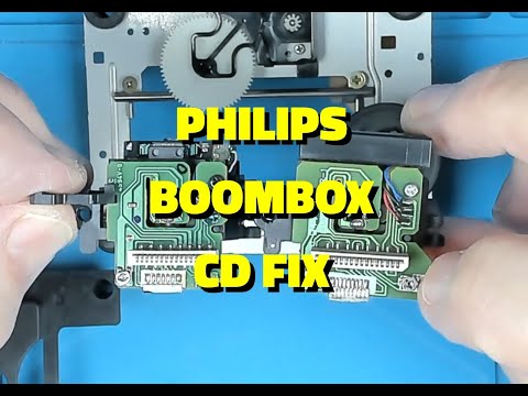 Philips Boom Box CD Fix