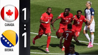 Canada 1:1 Bosnia and Herzegovina | FULL GOALS Highlights | FIFA WORLD CUP 2026