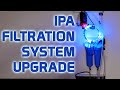 Ipa filter modifications and upgrade 3d printing resin removal