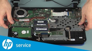 Replace the Display Panel Assembly | HP Pavilion 15-ab000 notebook | HP Support