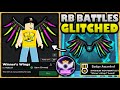 RB BATTLES WINNER'S WINGS GLITCHED! PEOPLE GOT THEM EARLY? (ROBLOX)