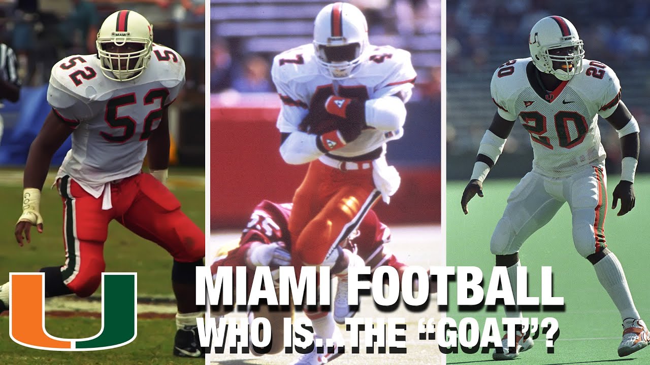 Miami Hurricanes Legend Of The U Football Uniforms