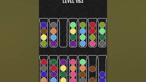 【Ball Sort Puzzle】Level.1153