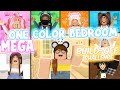 MEGA One Color Bedroom Build-Off CHALLENGE! Panda V.s. 7 FANS!