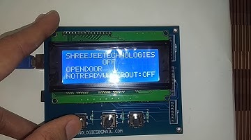 20*4 LCD TESTING WITH PUSH BUTTON