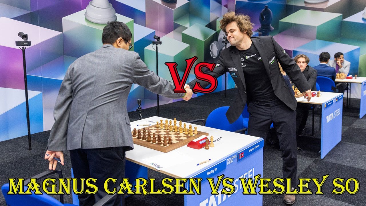 WESLEY SO VS ARJUN ERIGAISI! CARLSEN VS KEYMER! Tata Steel Chess 2023!  Round 2