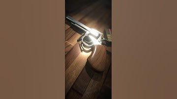 3d realistic pistol 🔫 #3d #art #3dart #animation #digitalart #vfx #3dmodeling #gun