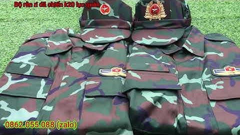 Bộ rằn ri dã chiến K20 lục quân chiến sĩ và sĩ quan ,chuẩn cấp phát