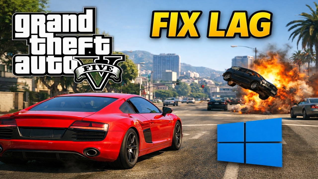 How To Fix Lag In GTA 5 PC - YouTube