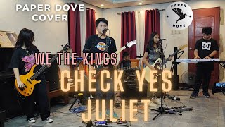 Check Yes Juliet by We The Kings | PAPER DOVE - cover