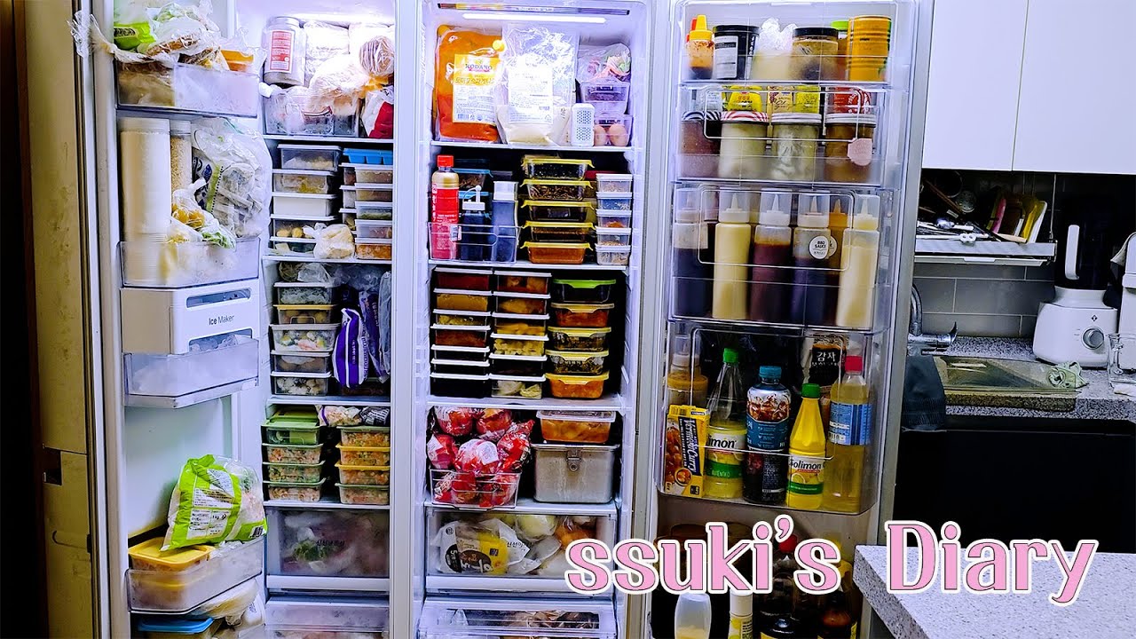 [집밥 vlog] #33 냉장고 털어서 식비 절약하는 집밥브이로그, 냉파요리(비빔밥, 감자채볶음, 홍콩식토스트)