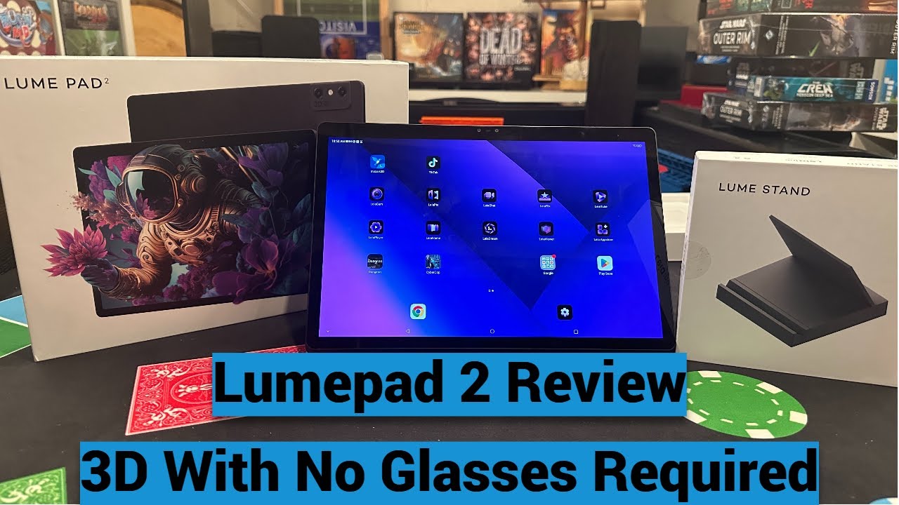Leia Lume Pad 2 Full Review - Glasses Free 3D Android Tablet With