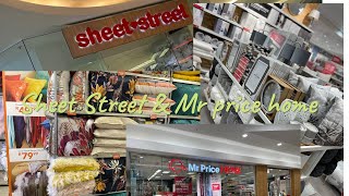 What’s new at SHEET STREET \& Mr PRICE HOME | Haul | Home Decor ideas | South African YouTuber
