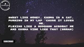 Taylor Swift ft. Ice Spice - Karma (Remix Lyrics)