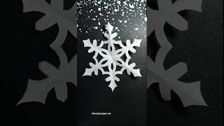 3D paper snowflake / how to make paper snowflakes #christmas #papercrafts #diy 287