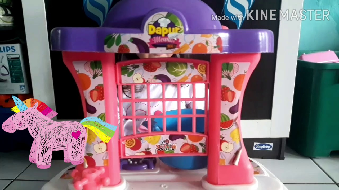 Unboxing Dapur  Mewah  Mainan  Anak  YouTube