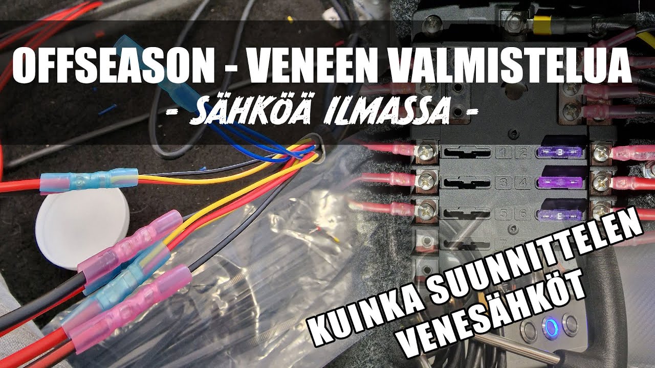 OFFSEASON | Veneen sähköjen siistimistä