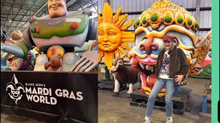 Mardi Gras World Tour: How New Orleans’ Iconic Floats Are Made! 2025