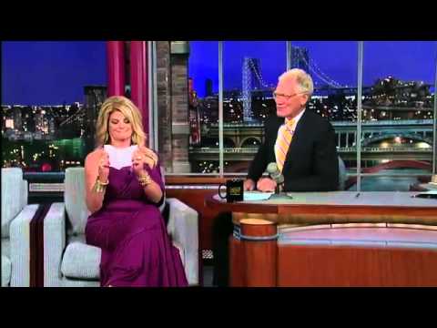 Kirstie Alley Busts David Letterman For Fat Jokes