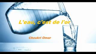 Video thumbnail of "Comptine"l'eau,c'est de l'or" L'oasis des mots par Choukri Omar"