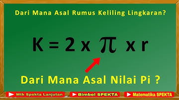 Konsep Asal Rumus Keliling Lingkaran dan Nilai Pi || Menurunkan Rumus Keliling Lingkaran