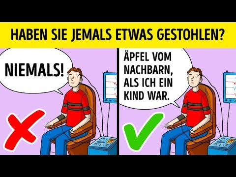 Video: Wie Man Einen Lügendetektortest Besteht