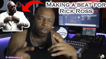 Da Drank Kang - Making a beat for Rick Ross (MPC X beat making)