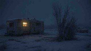 ASMR lullaby | Violent blizzard sounds | Howling wind and falling snow in a winter storm | Relax