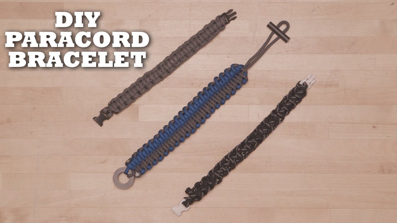DIY Survival Bracelet YouTube