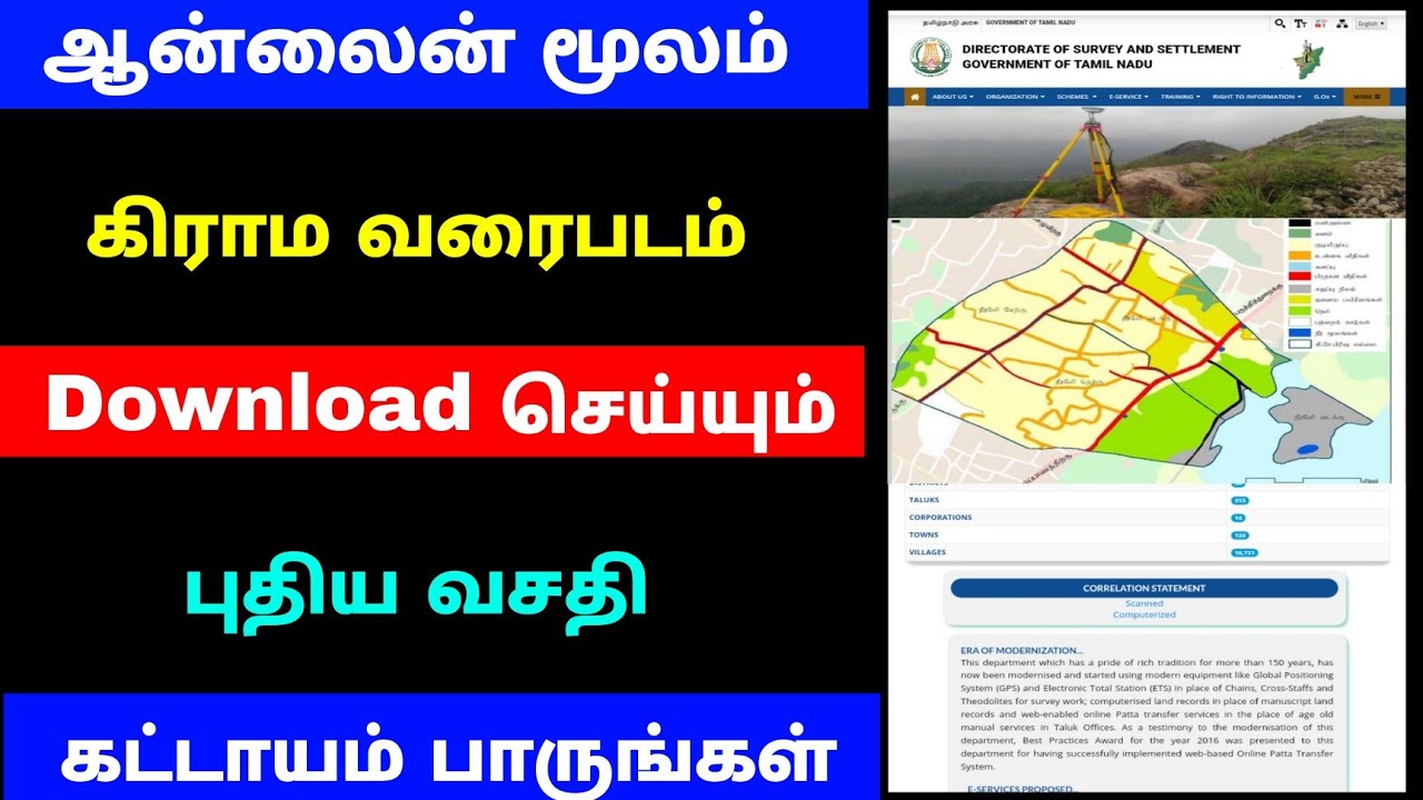 Directorate of Town and Country Planning, Government of Tamil Nadu