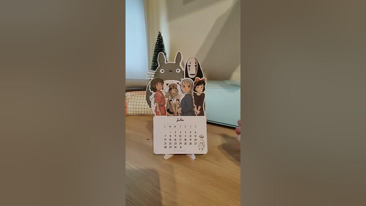 Calendario 2025 Studio Ghibli YouTube