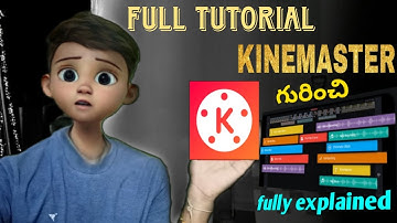 Unbelievable Kinemaster Editing Secrets Revealed in Telugu! | full tutorial in telugu |