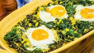 Persian Spinach and Eggs - Home &amp; Family