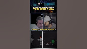 O ROBÔ QUE LUCRA ENQUANTO VOCÊ CURTE A VIDA