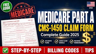 Inpatient Claim Form CMS-1450 Complete Guide |    #USAHealthClaimCoach.