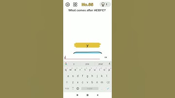 BRAIN OUT LEVEL 65 what comes after AEBFC?