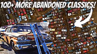 Exploring Junkyard Full of Abandoned Rare Muscle Cars and Classic Cars! Even More Forgotten Classics
