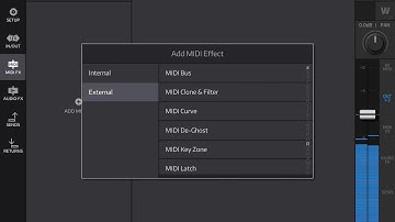 Nanostudio 2 - Recording of MIDI AUfx output using MIDI Tools Route