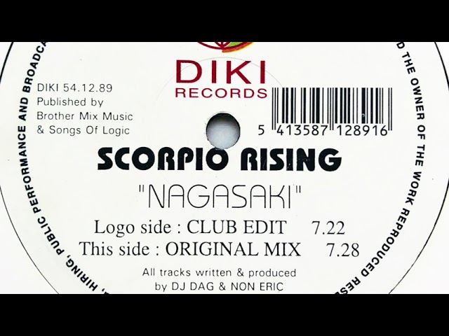 Scorpio Rising • Nagasaki (Club Edit) (1996) - YouTube
