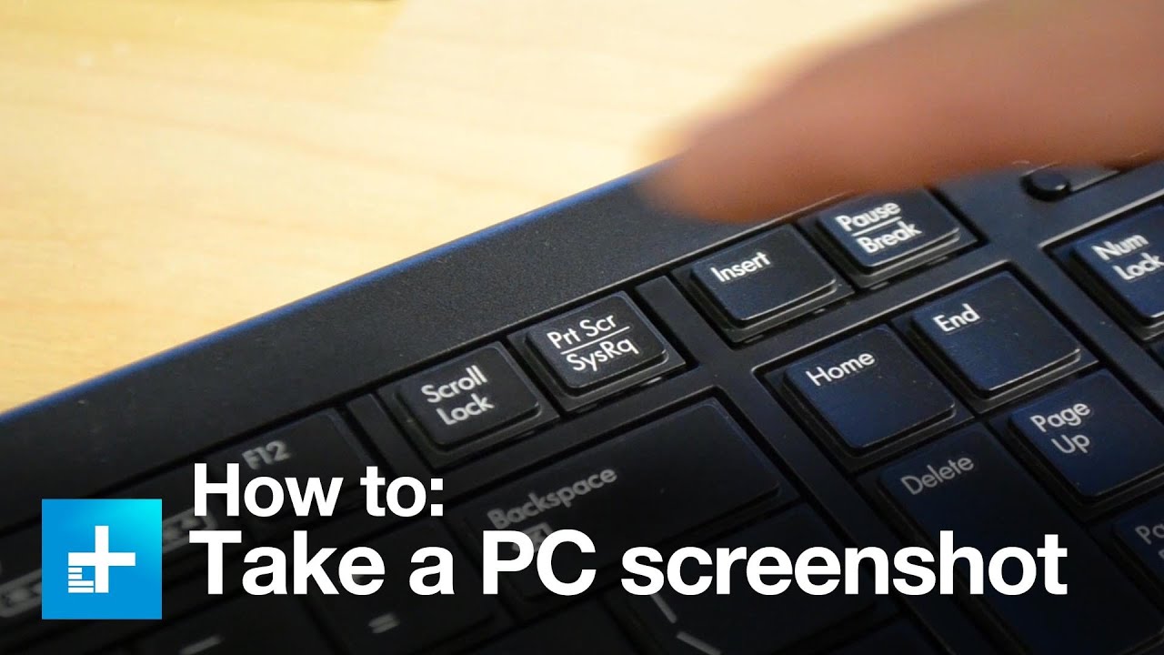 How To Take A Screenshot On A Pc Or Laptop With Windows Youtube