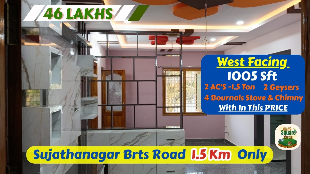 Best Budget Luxury Flats in Sujatha Nagar at Just ₹46 Lakhs Ready to Move VSF 107