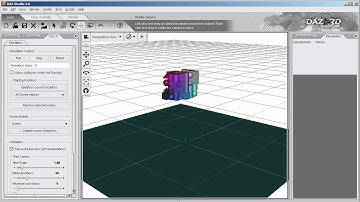 Introduction to Physics in DAZ Studio 3