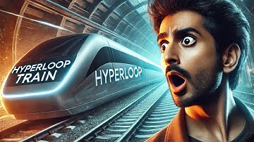 Hyperloop: The Future of High-Speed Travel #hyperloop #fastest #train #indian